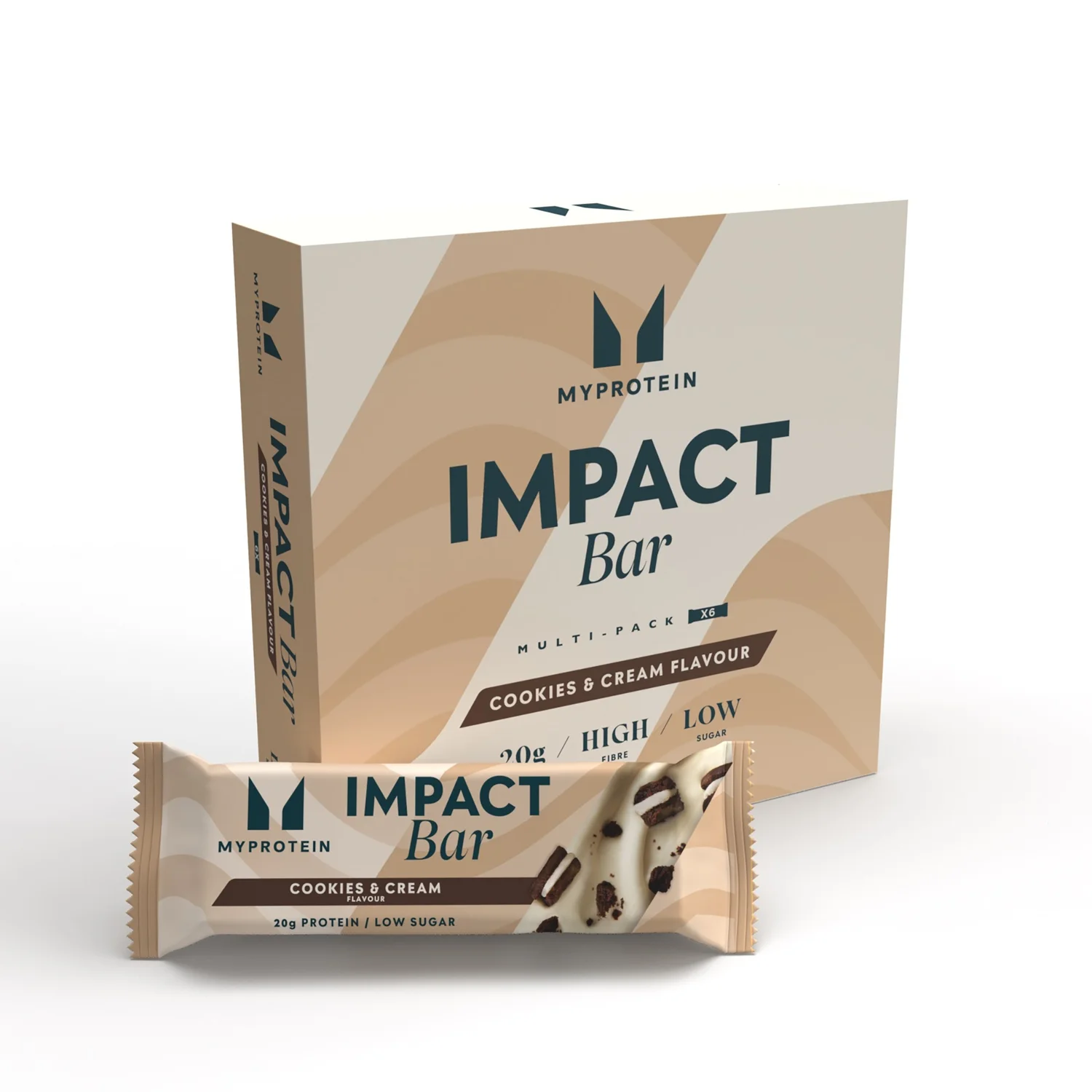 Impact Protein Bar - Cookies & Cream Impact Protein Bar - Cookies & Cream