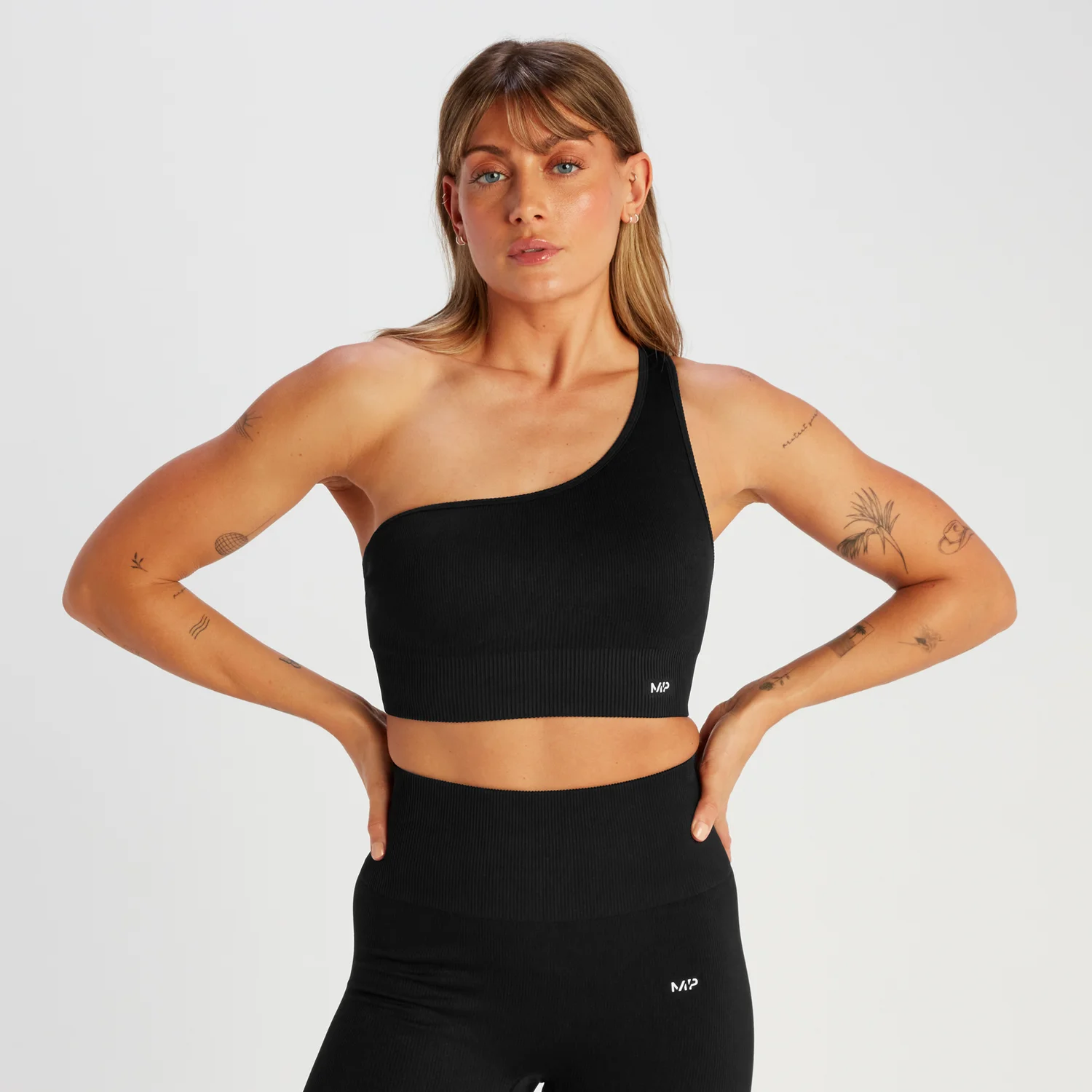 MP Women's Tempo Rib Seamless Asymmetric Bra MP Women's Tempo Rib Seamless Asymmetric Bra