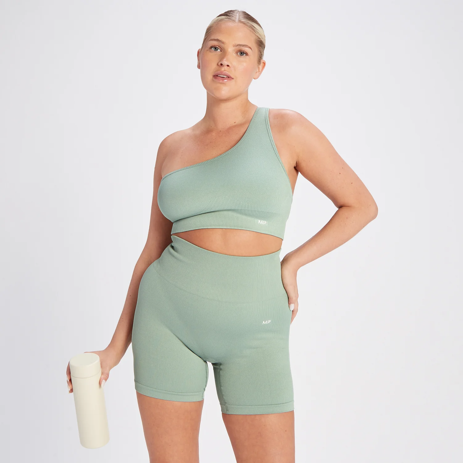 MP Women's Tempo Rib Seamless Asymetric Bra MP Women's Tempo Rib Seamless Asymetric Bra