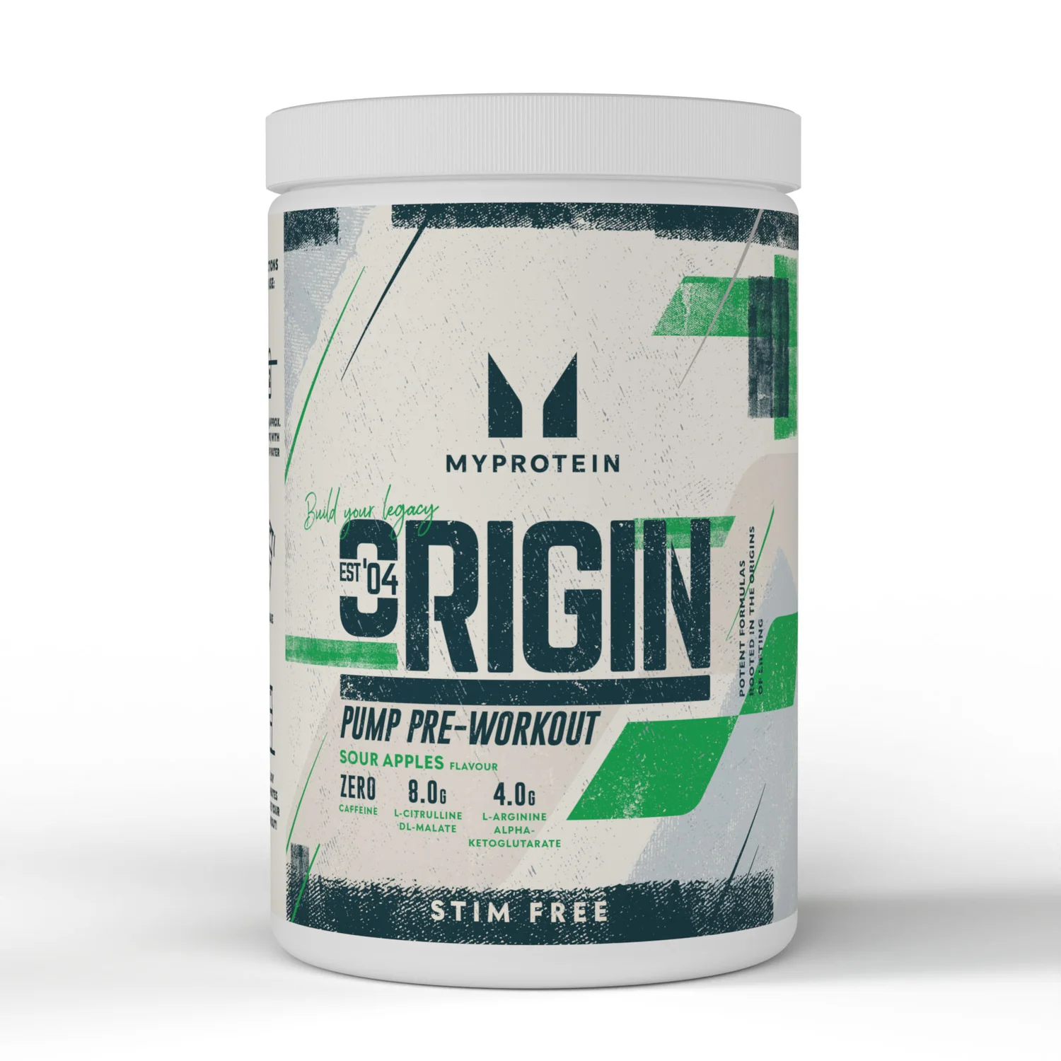 Origin Pre-Entreno Sin Estimulantes 600g