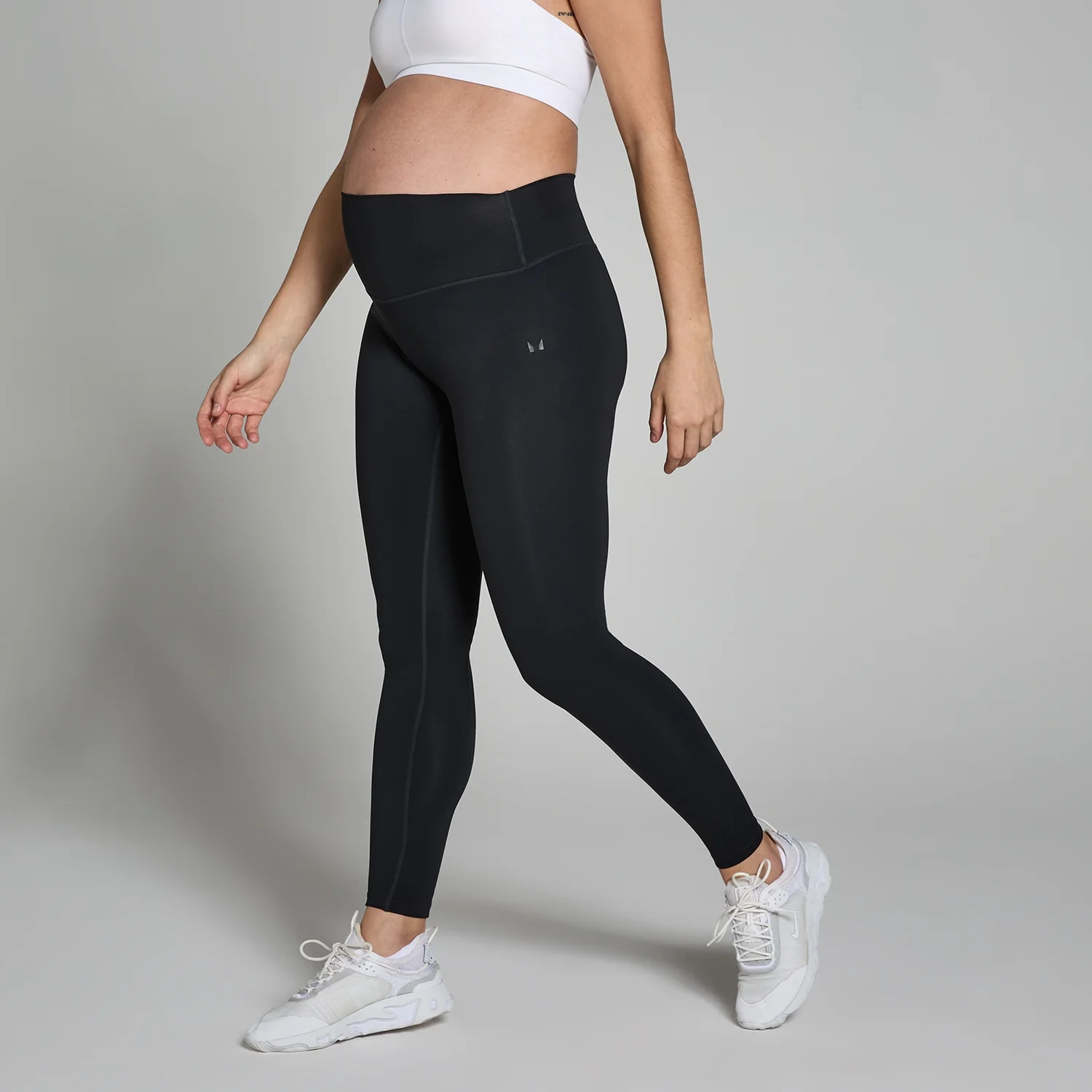 MP Women's Maternity Mid Rise Leggings - Black MP Women's Maternity Mid Rise Leggings - Black