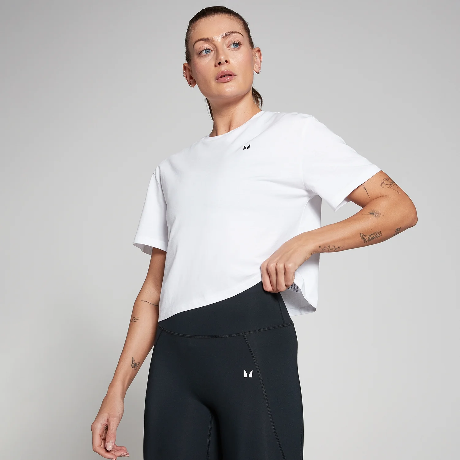 MP Women's Basics Boxy Short Sleeve Crop T-Shirt MP Women's Basics Boxy Short Sleeve Crop T-Shirt