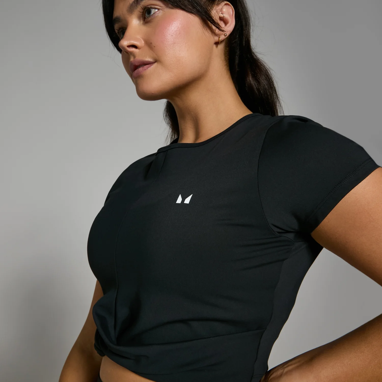 MP Women's Power Short Sleeve Crop Top MP Women's Power Short Sleeve Crop Top