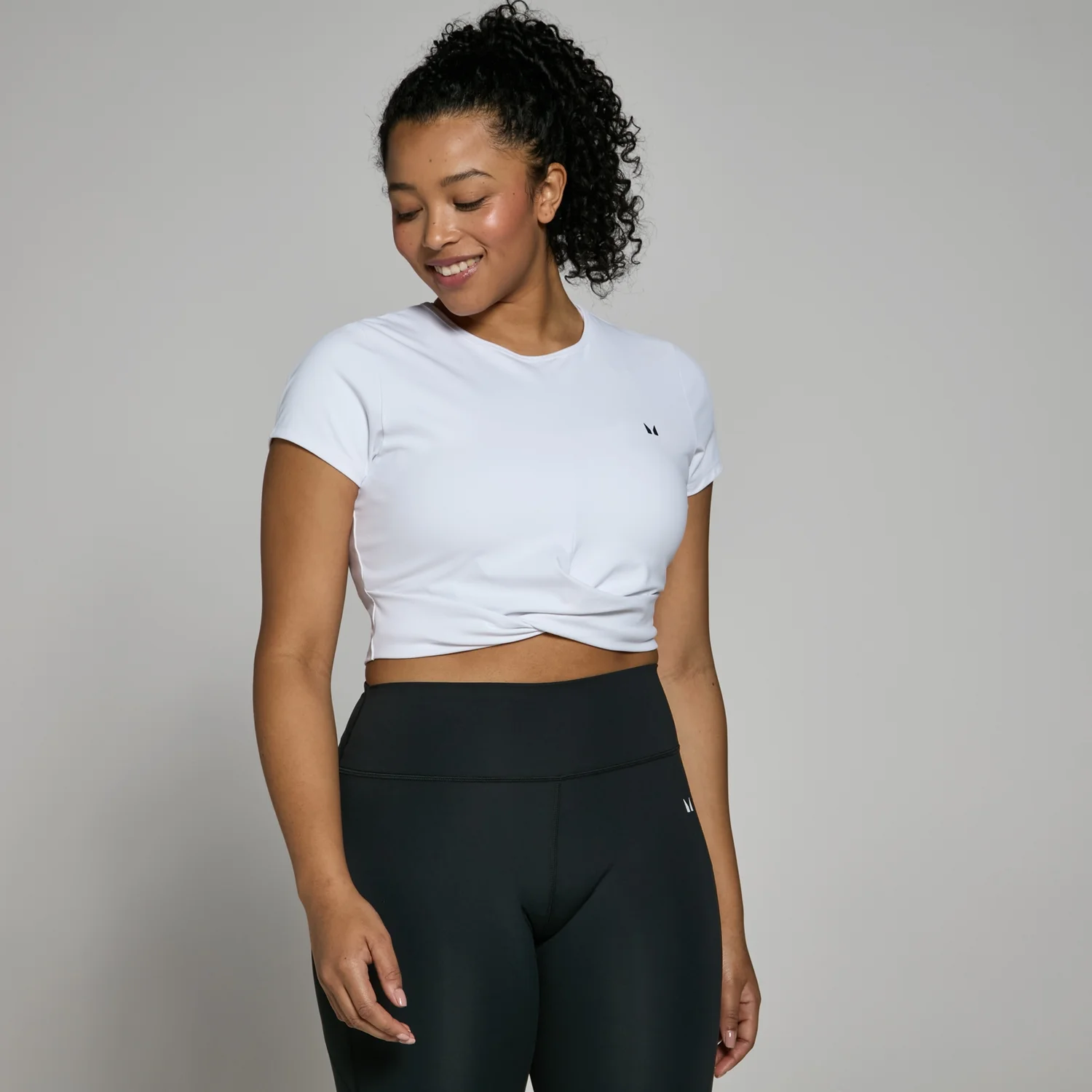 MP Women's Power Short Sleeve Crop Top MP Women's Power Short Sleeve Crop Top