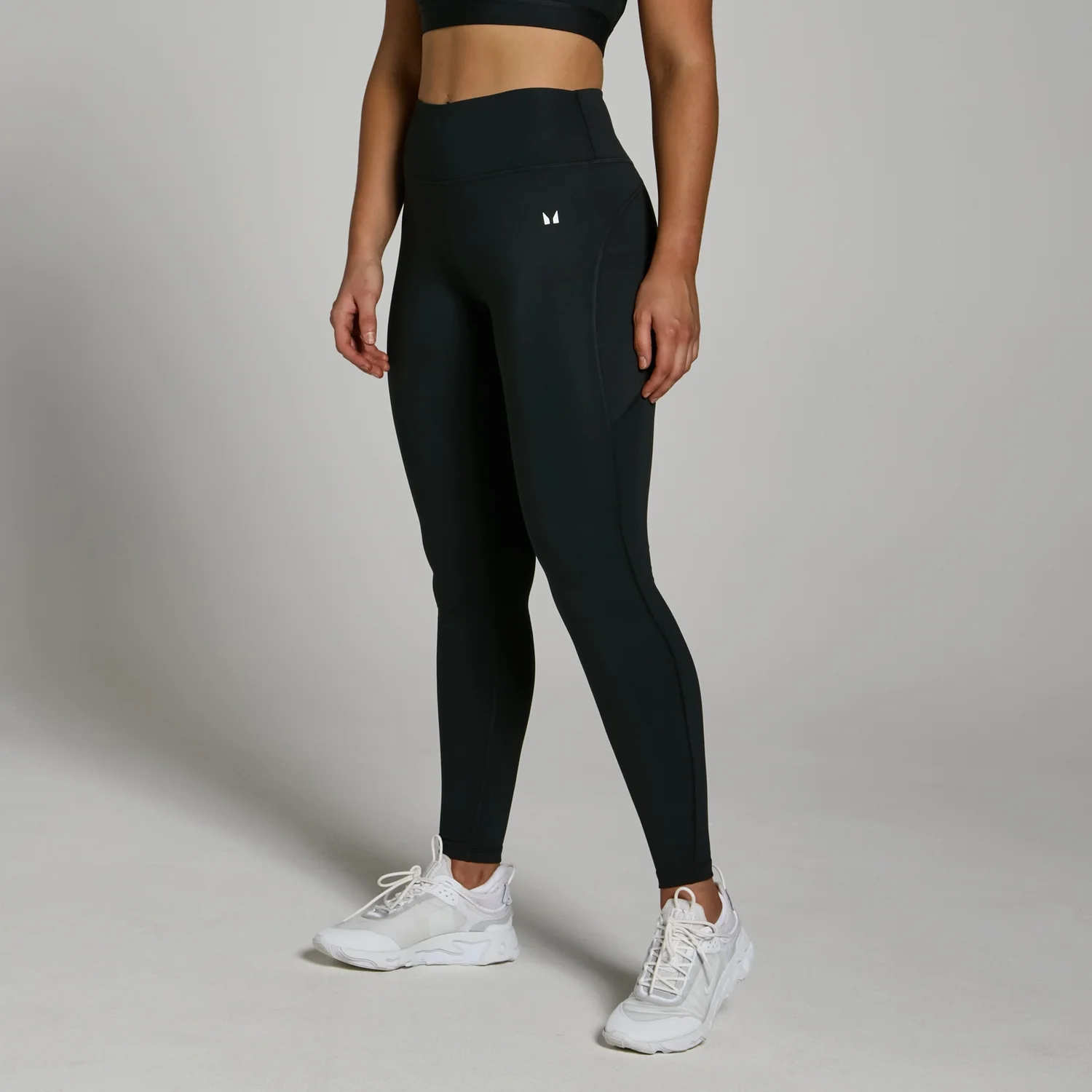 MP Women's Power Mid Rise Leggings - Black MP Women's Power Mid Rise Leggings - Black