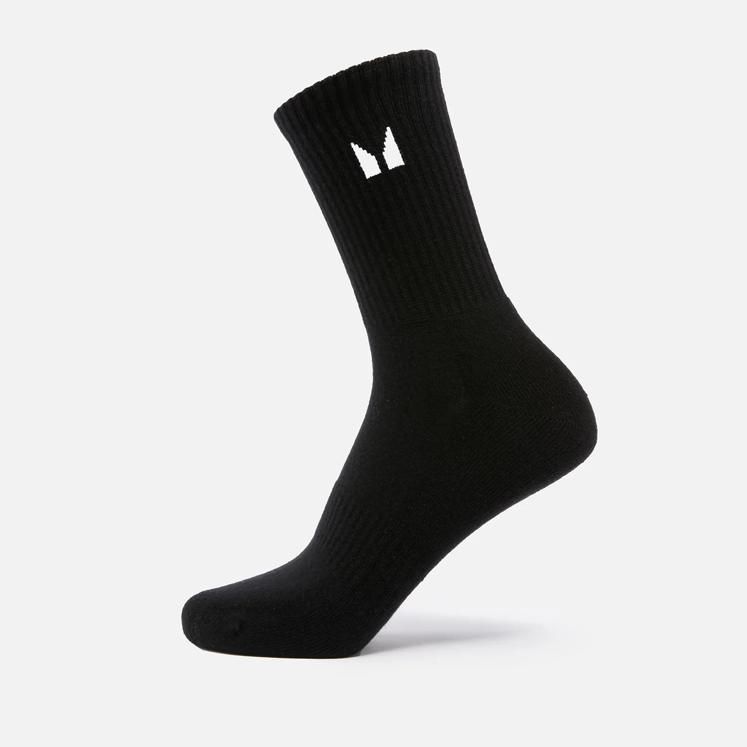 MP Unisex Crew Socks - Black MP Unisex Crew Socks - Black