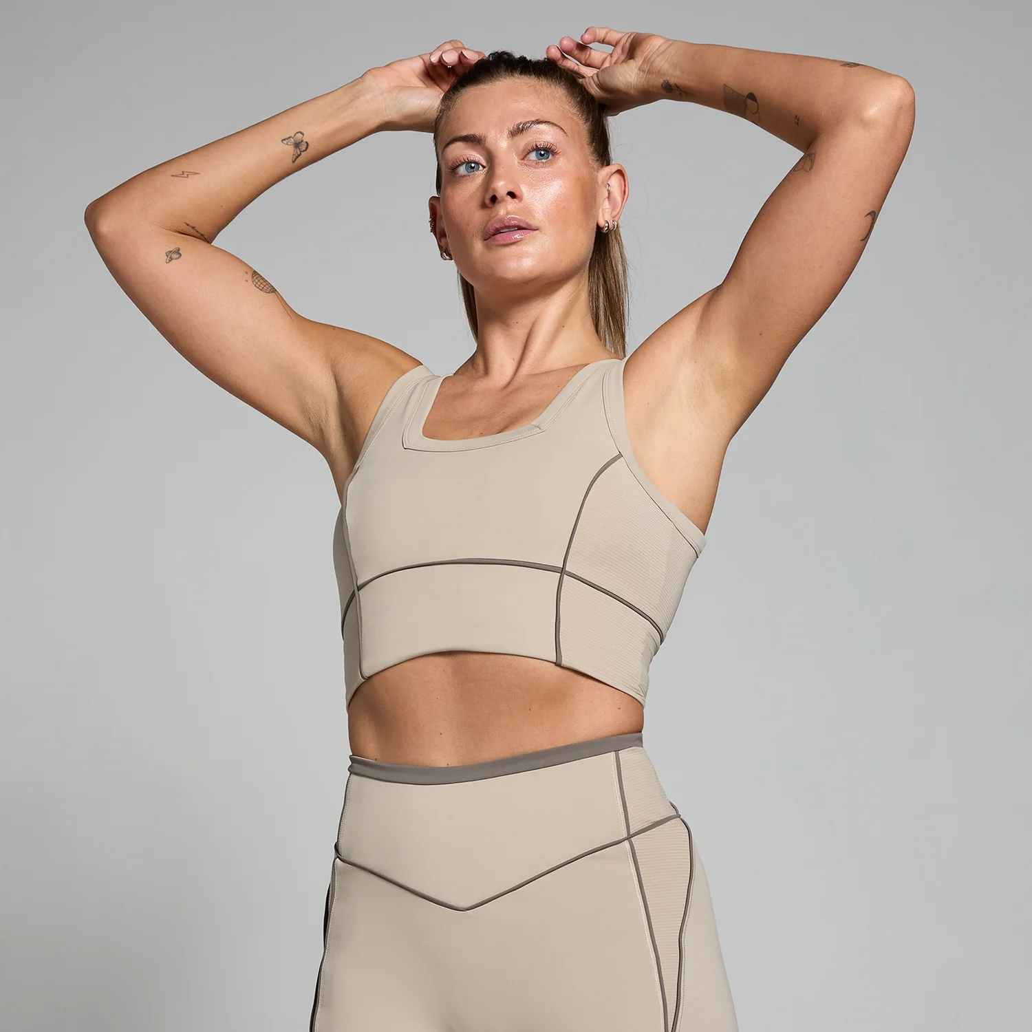 MP Women's Tempo Contrast Texture Sports Bra MP Women's Tempo Contrast Texture Sports Bra