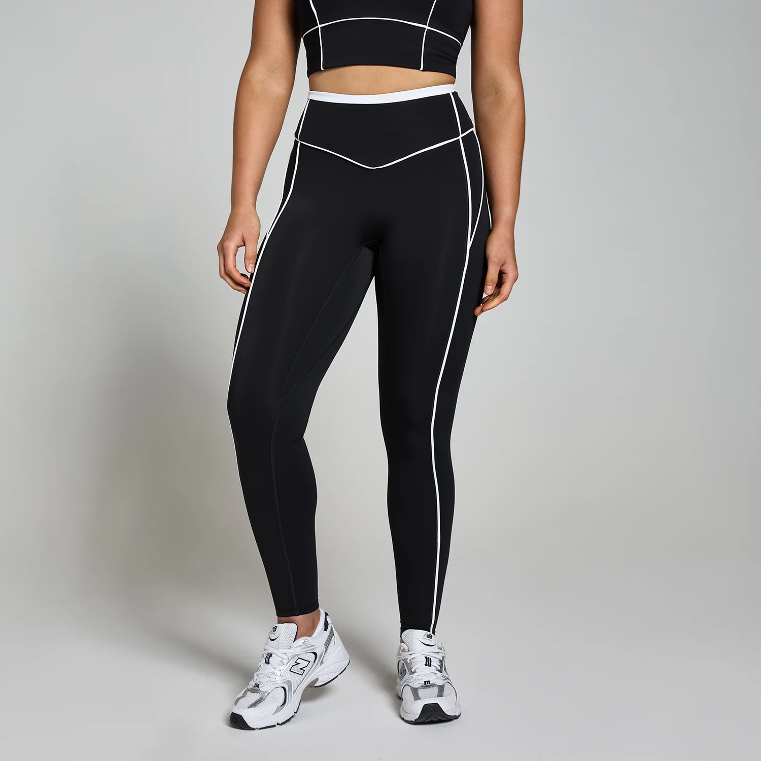 MP Women's Tempo Contrast Texture Leggings MP Women's Tempo Contrast Texture Leggings