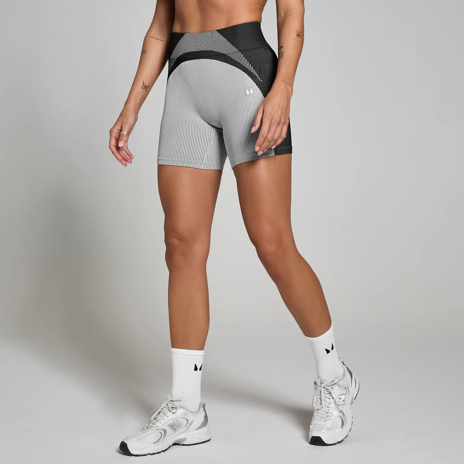 MP Women's Contrast Rib Seamless Cycling Shorts MP Women's Contrast Rib Seamless Cycling Shorts