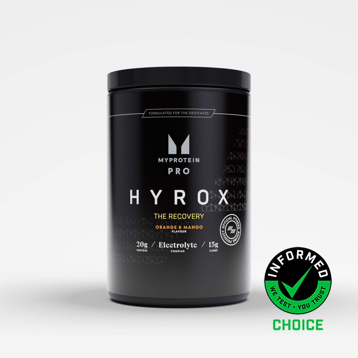 THE Recovery x HYROX | Protein, Carbohydrate & Electrolyte Powder