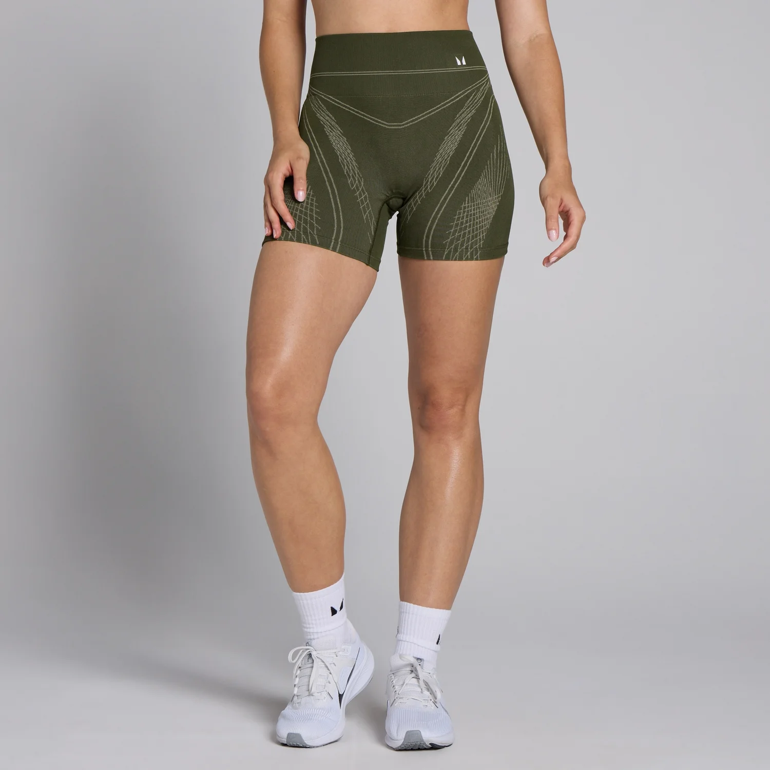 MP Women's Tempo Seamless Linear Shorts MP Women's Tempo Seamless Linear Shorts