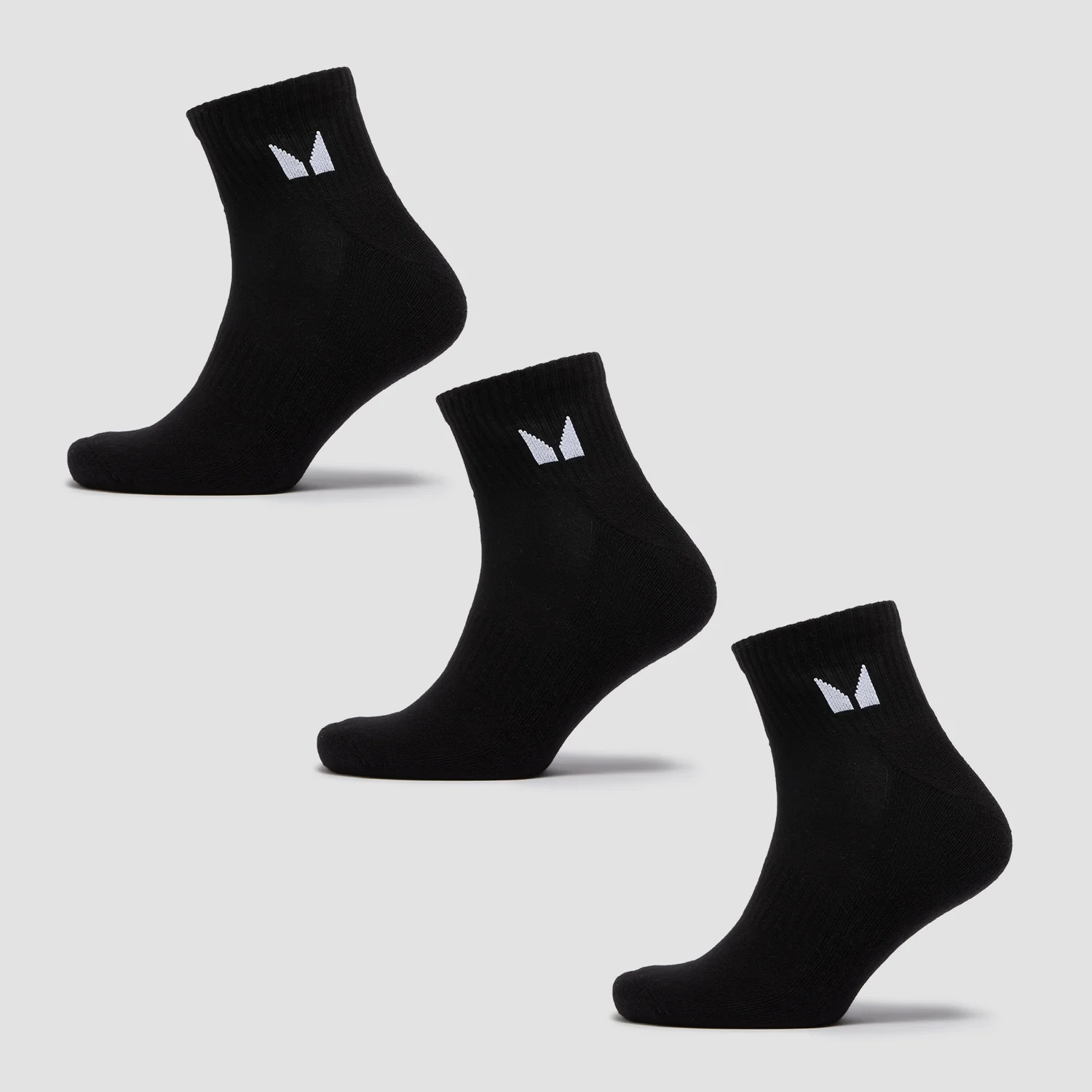 MP Unisex Ankle Socks (3 Pack) - Black MP Unisex Ankle Socks (3 Pack) - Black