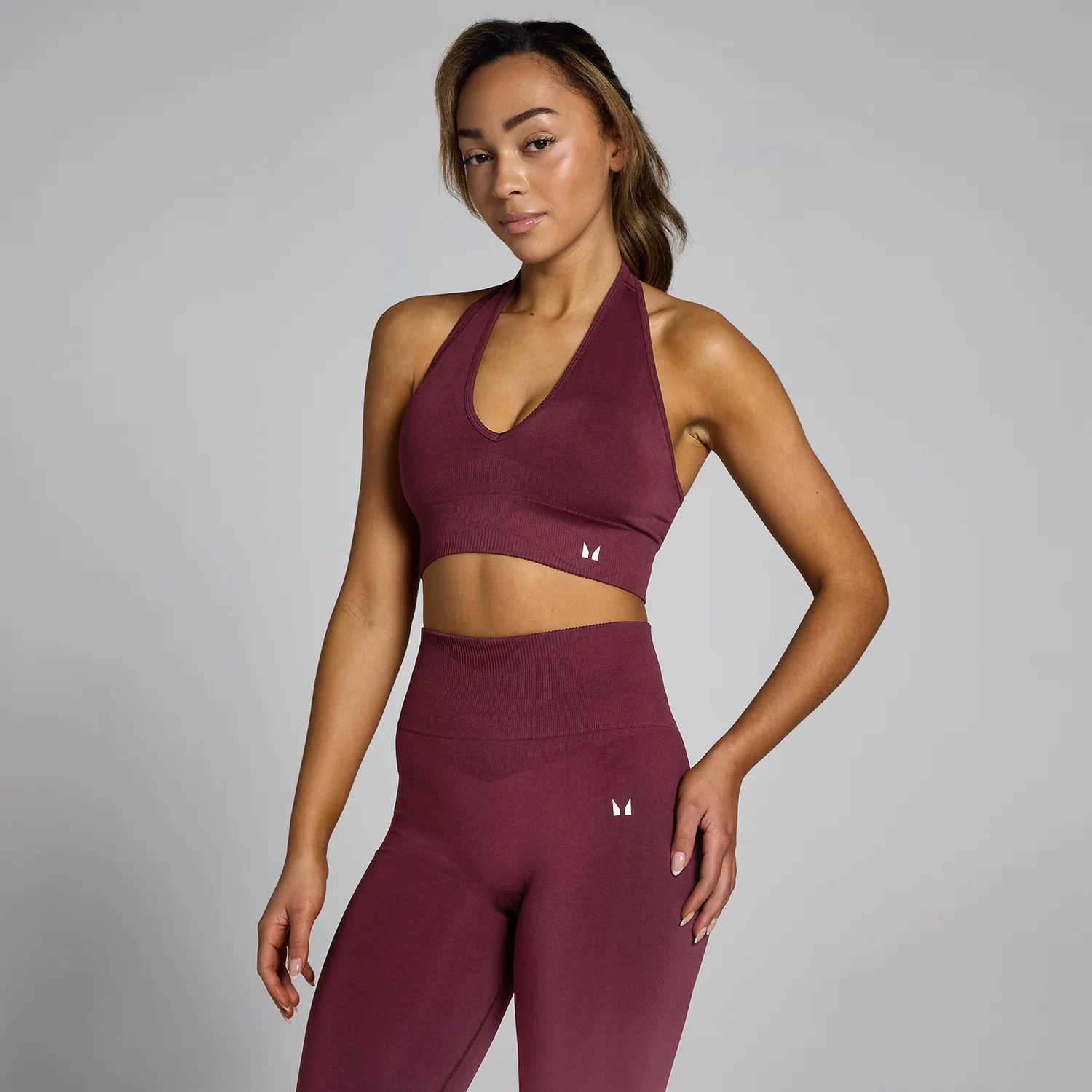 MP Women's Tempo Seamless Halter Neck Bra