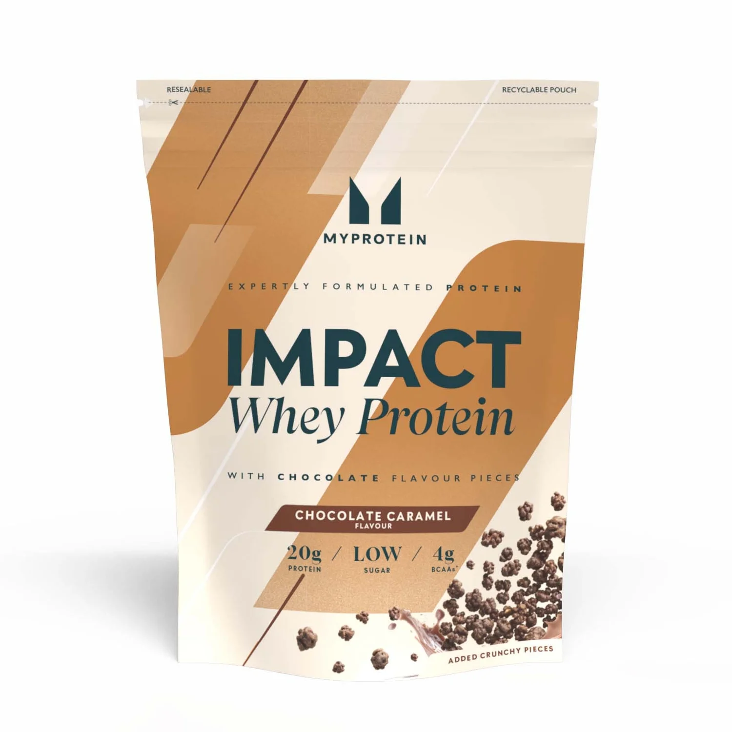 Impact ホエイ プロテイン 960g - 30食分 Chocolate Caramel Crunch