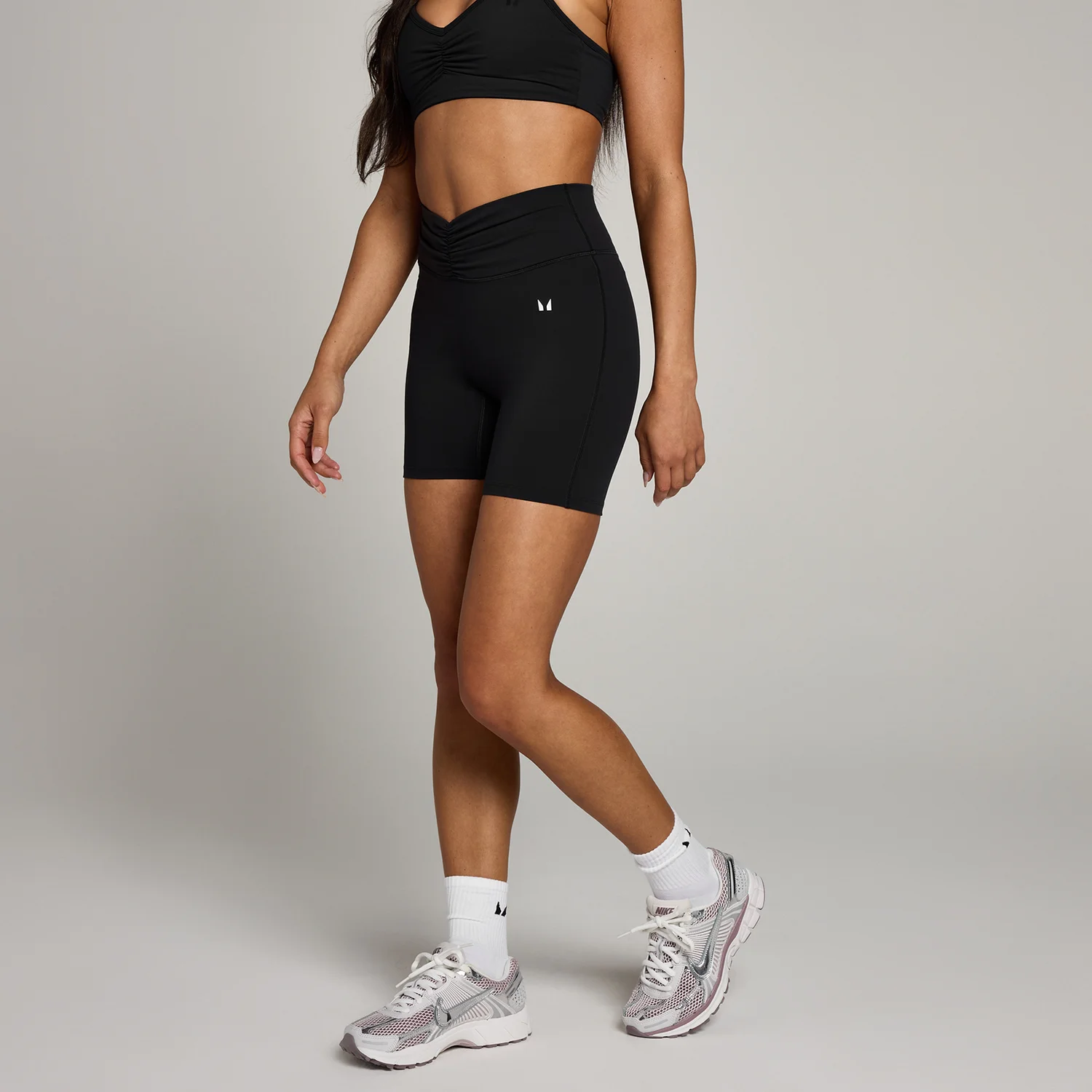 MP Women's Tempo Ruched Front Shorts MP Women's Tempo Ruched Front Shorts