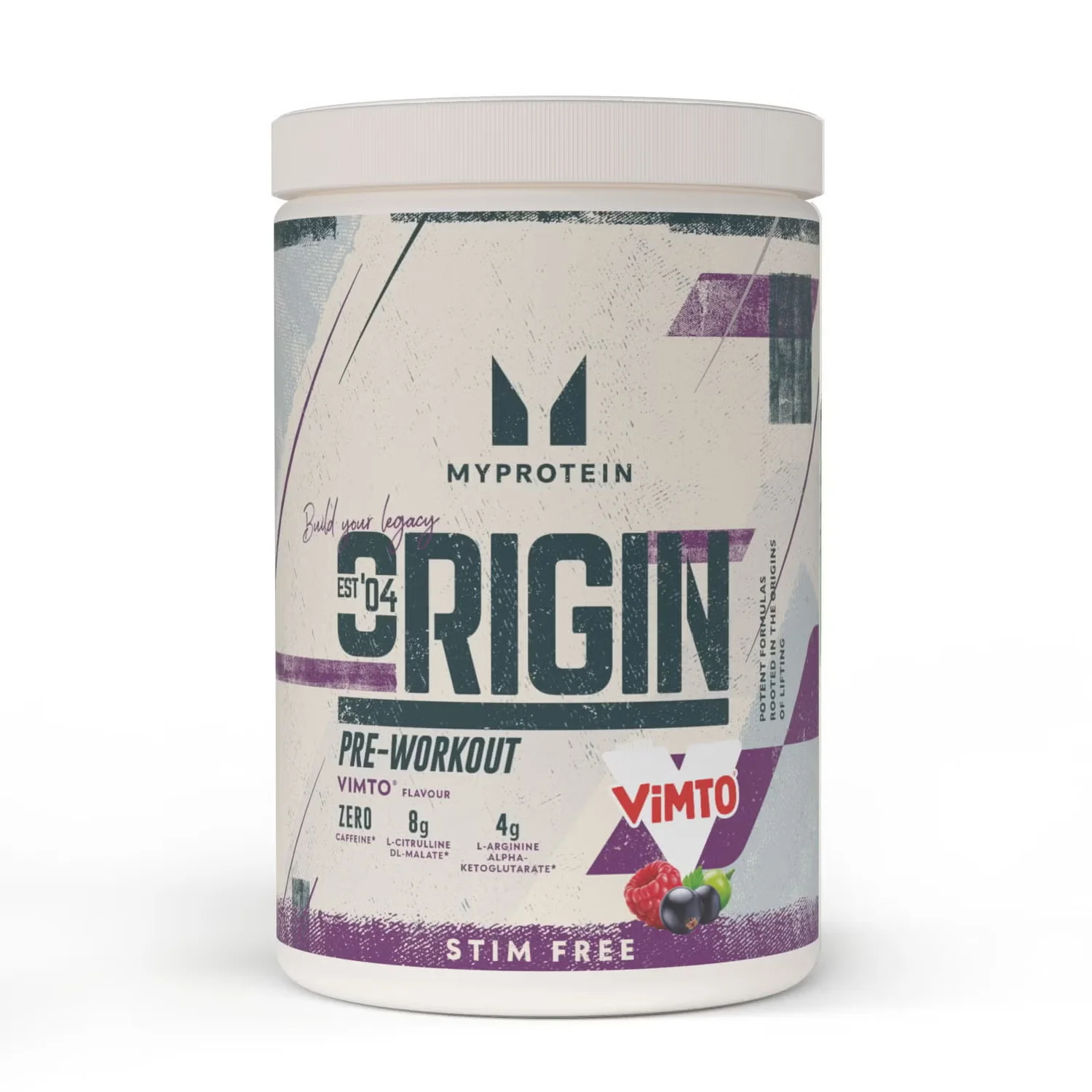 Origin Pump Pre-Workout | Stim & Caffeine-Free