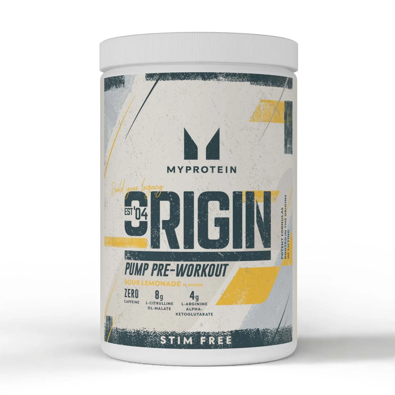 Origin Pre-Workout Pump | Stim Free