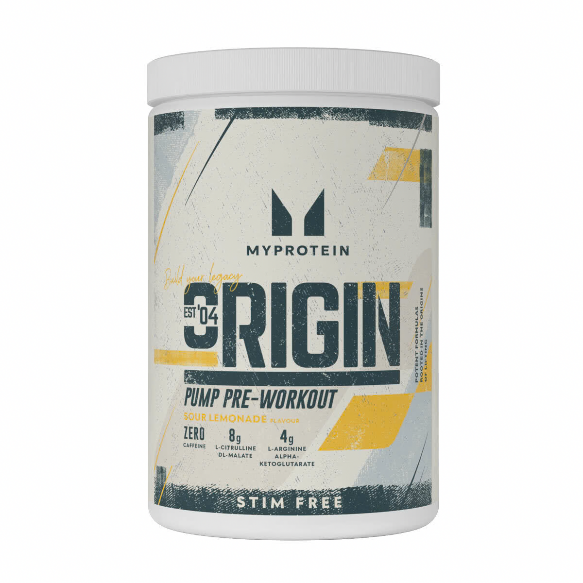Origin Pump Pre-Workout | Stim & Caffeine-Free