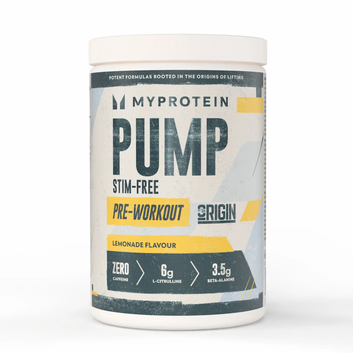 Origin Pump Pre-Workout | Stim & Caffeine-Free Origin Pump Pre-Workout | Stim & Caffeine-Free