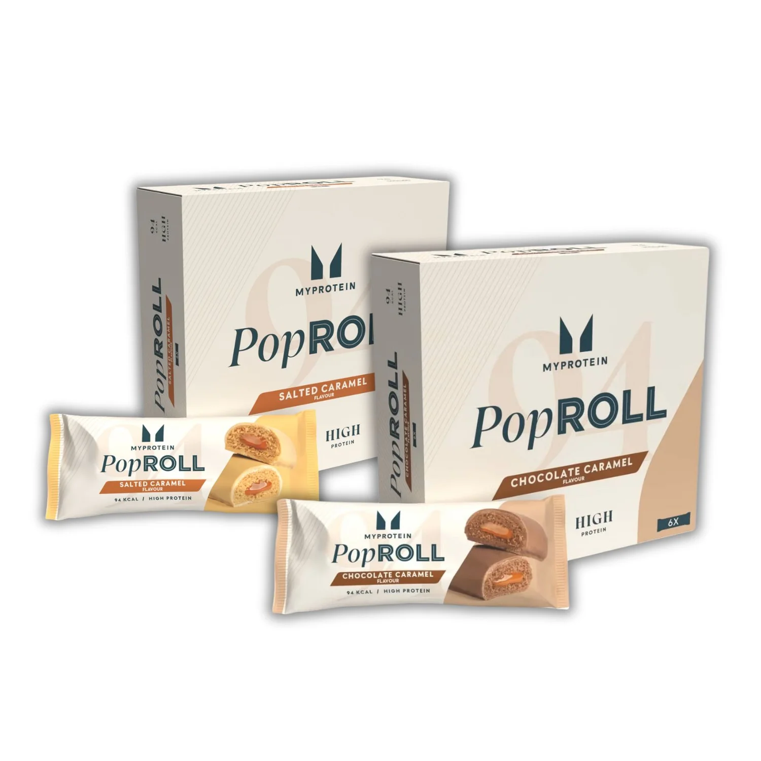 Pop Rolls Dual Pack - Chocolate Caramel & Salted Caramel Pop Rolls Dual Pack - Chocolate Caramel & Salted Caramel