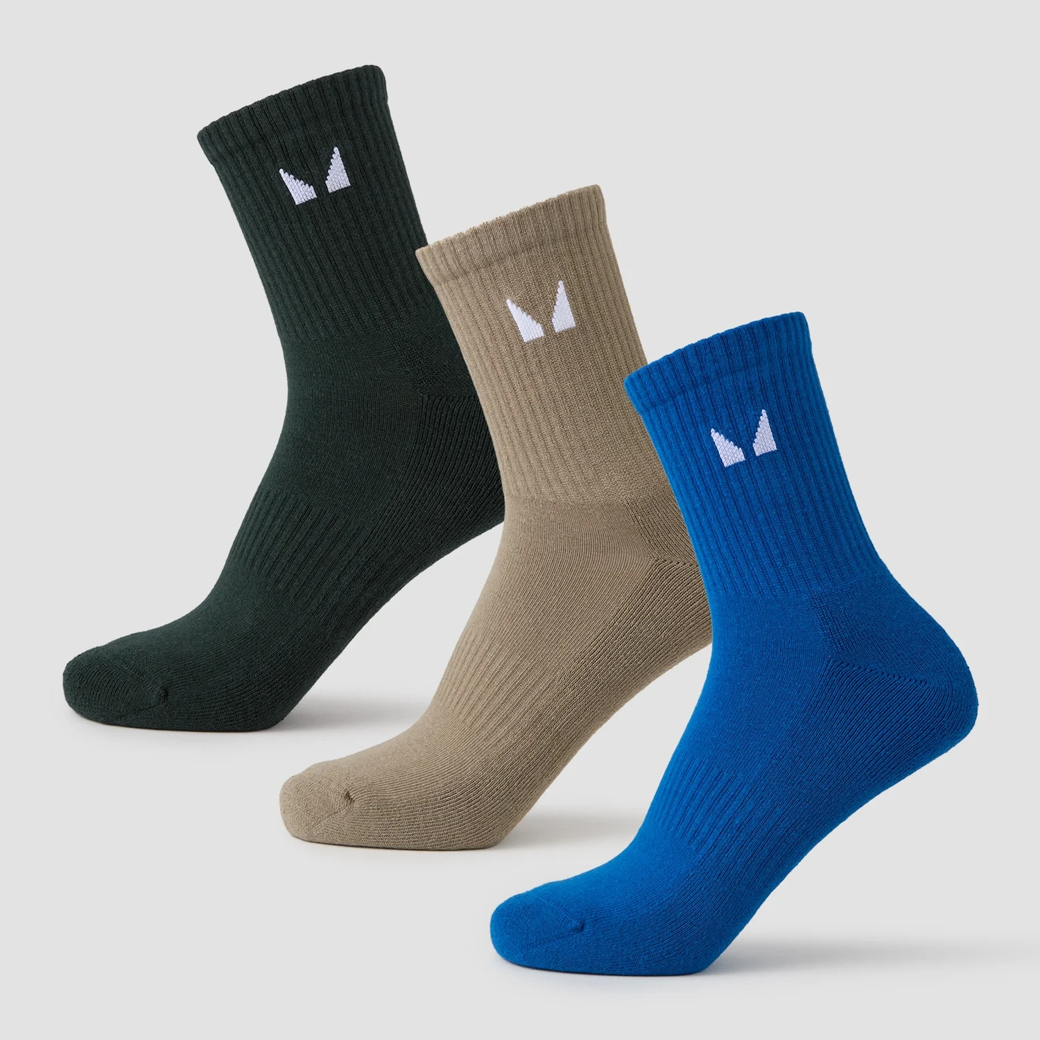 MP Unisex Crew Socks (3 Pack) - Earth Multipack MP Unisex Crew Socks (3 Pack) - Earth Multipack