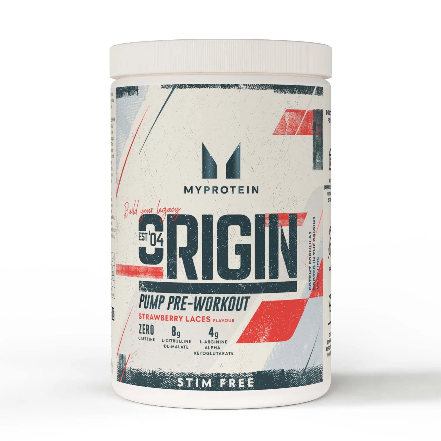 Origin Pump Pre-Workout | Stim & Caffeine-Free
