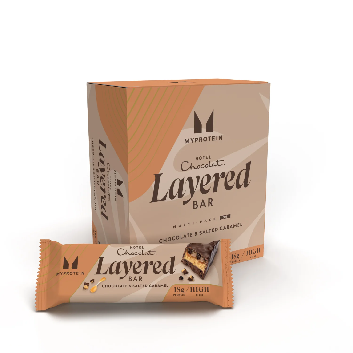 X Hotel Chocolat Layered Protein Bar