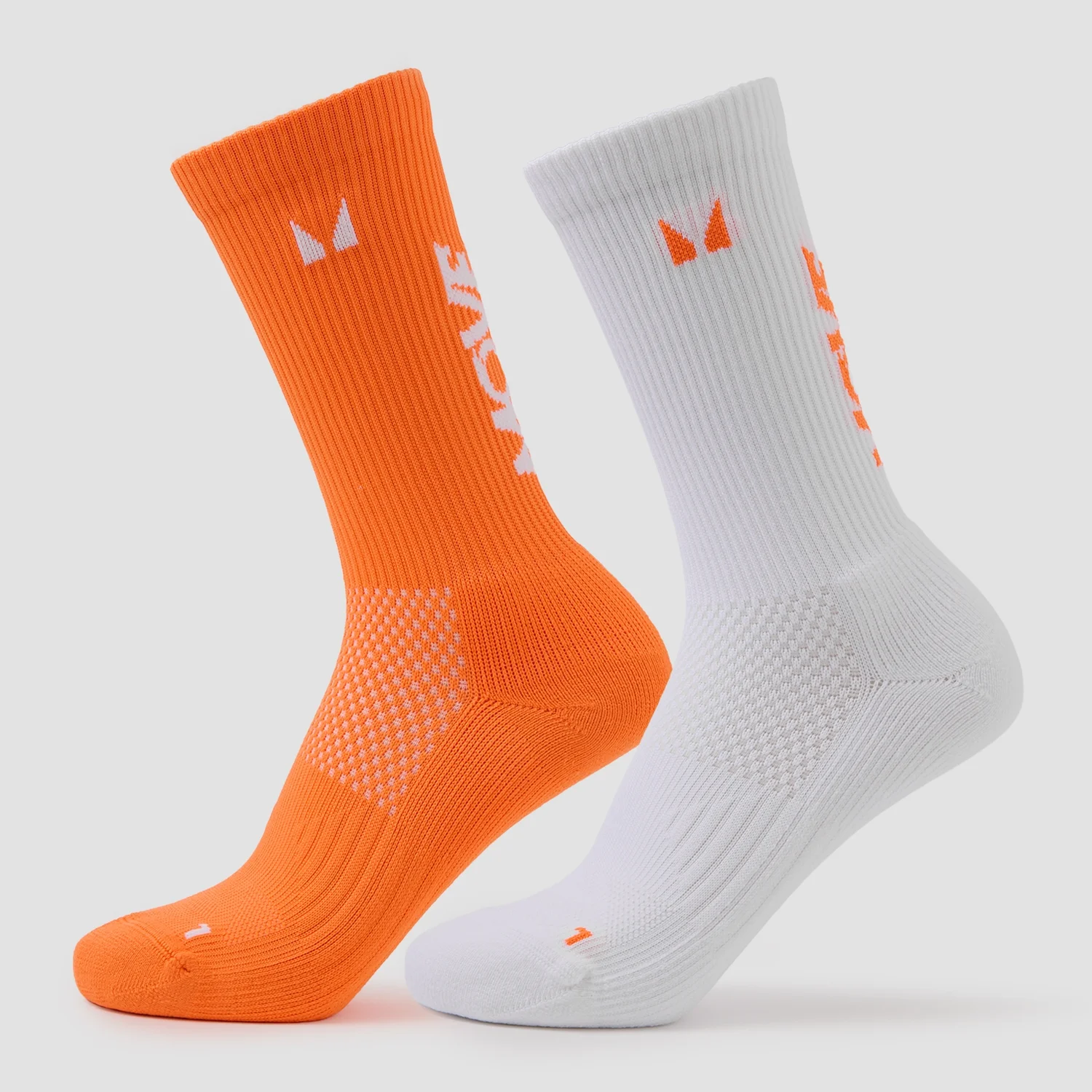 MP Move Club Running Socks (2 pack) - Orange MP Move Club Running Socks (2 pack) - Orange