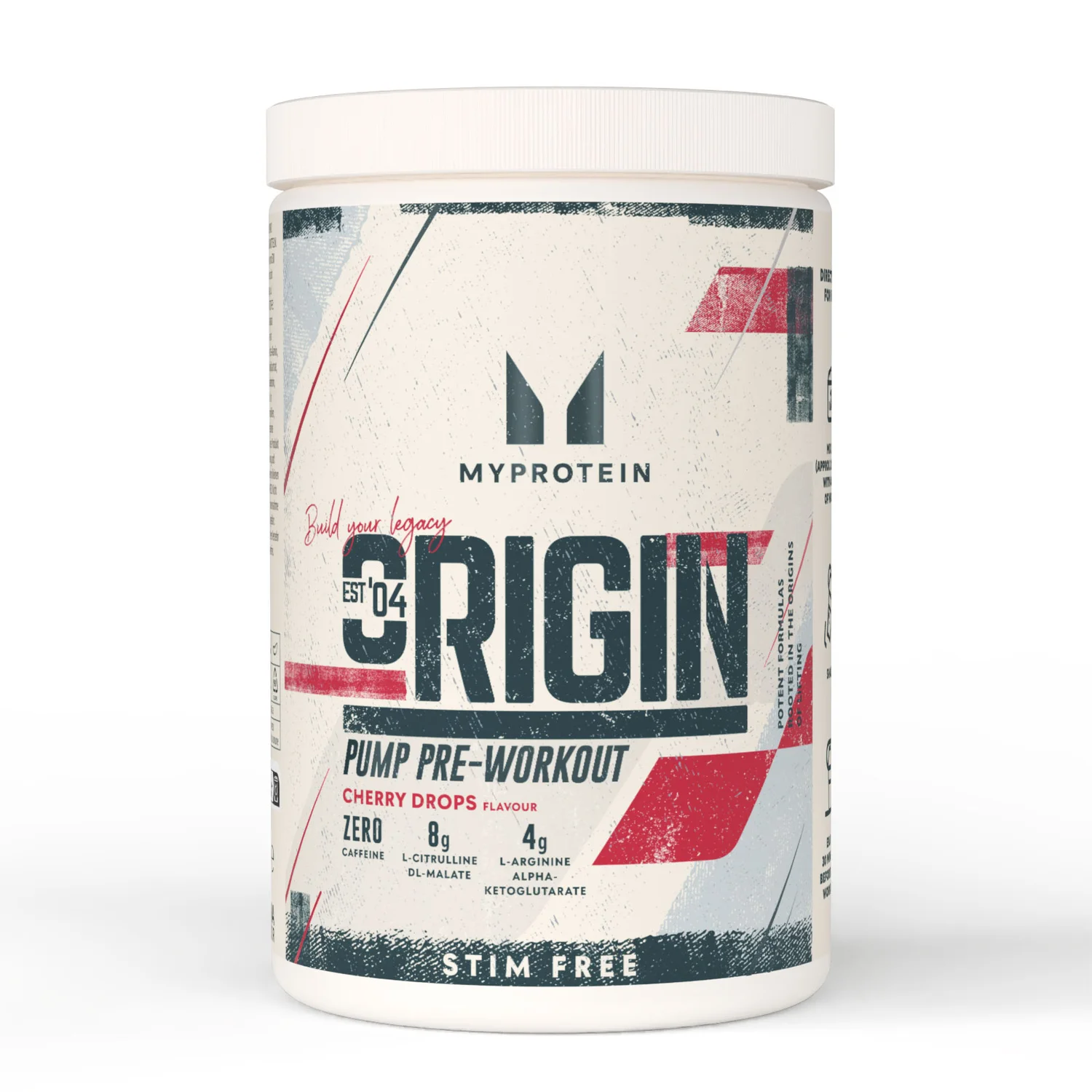 Origin Pump Pre-Workout | Stim & Caffeine-Free