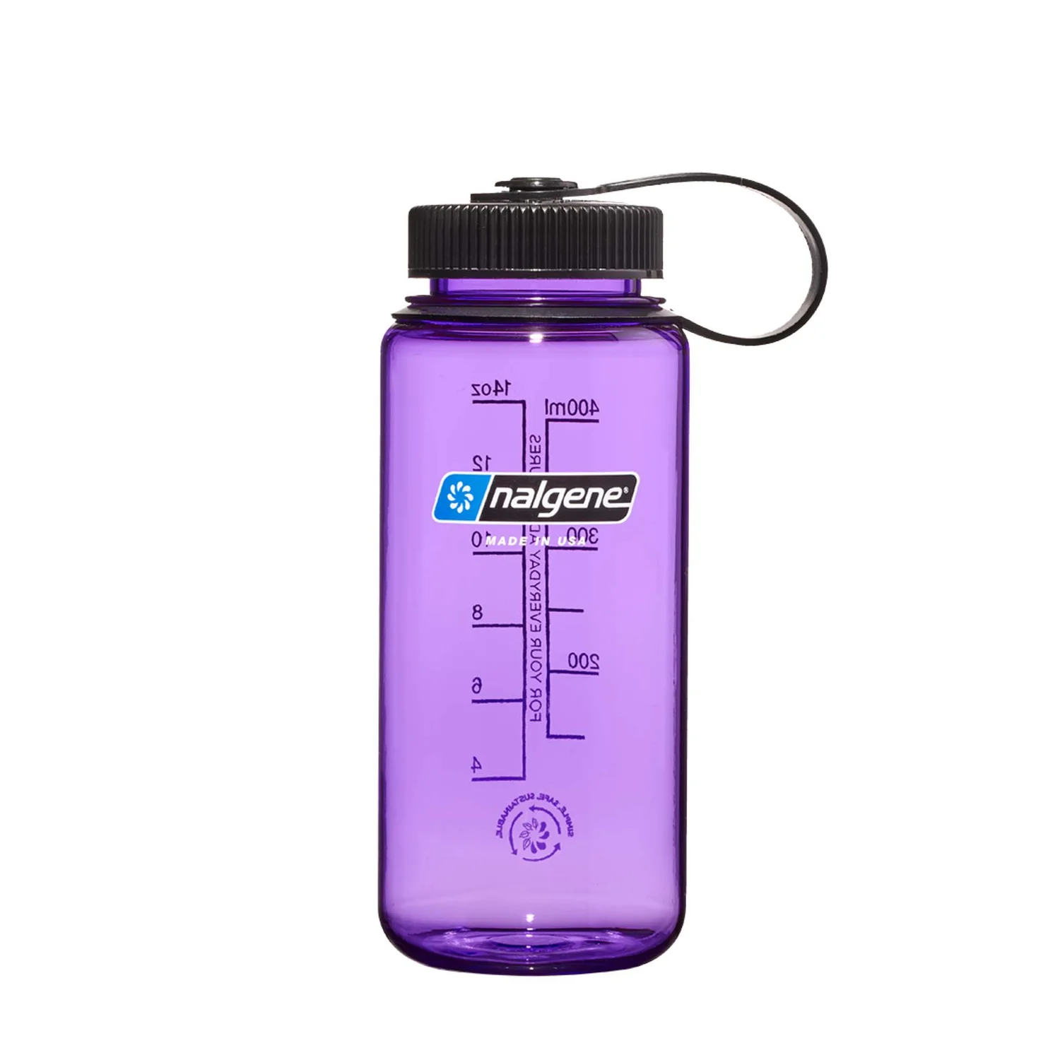 Nalgene WM 0.5L Tritan Sustain - Purple/Black Cap Nalgene WM 0.5L Tritan Sustain - Purple/Black Cap
