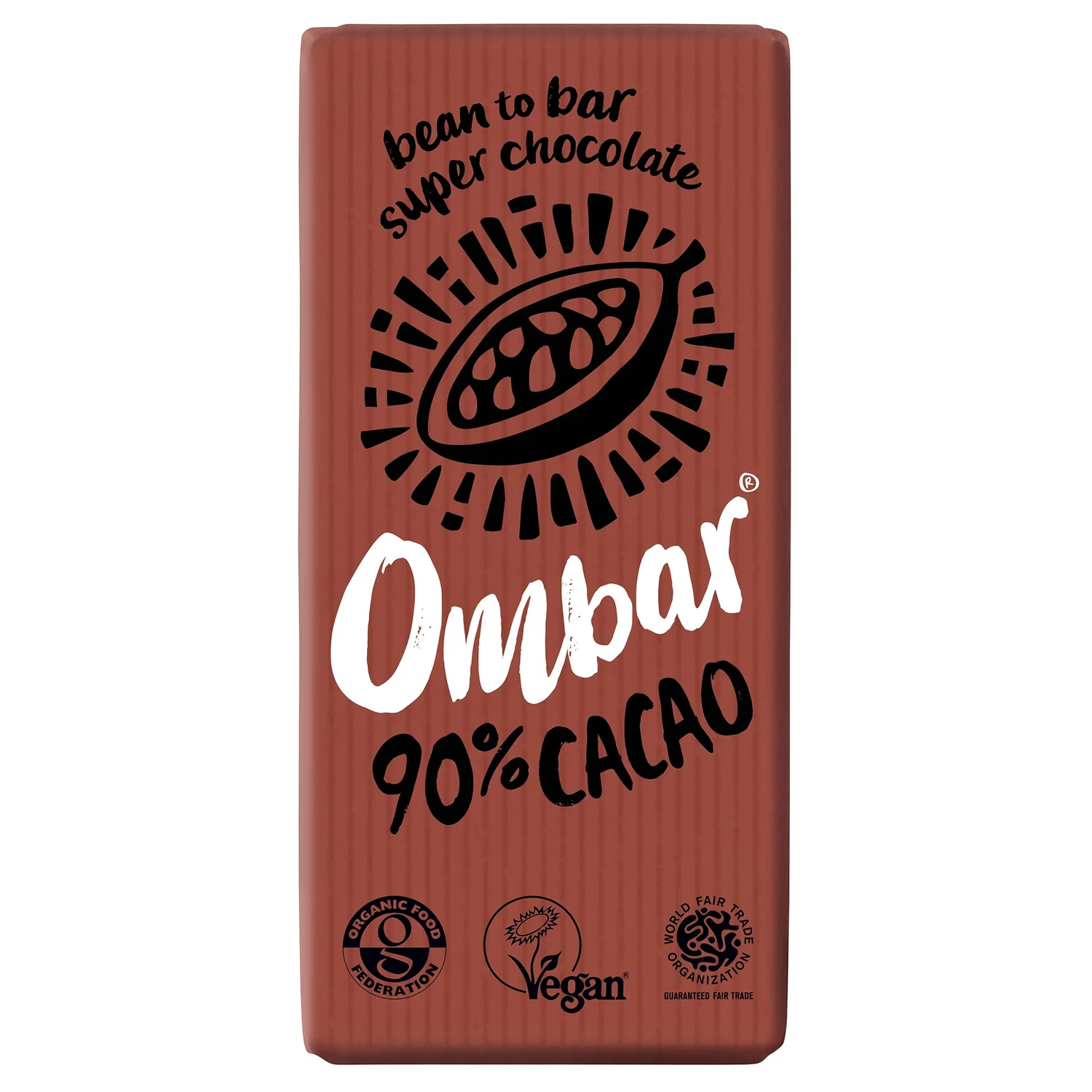 Ombar 90% Cacao Chocolate Bar