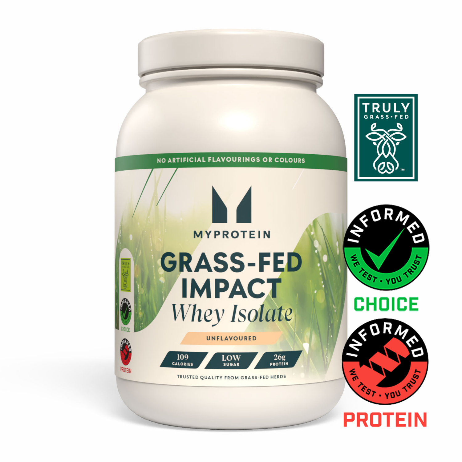 Grass-Fed Impact Whey Isolate Grass-Fed Impact Whey Isolate