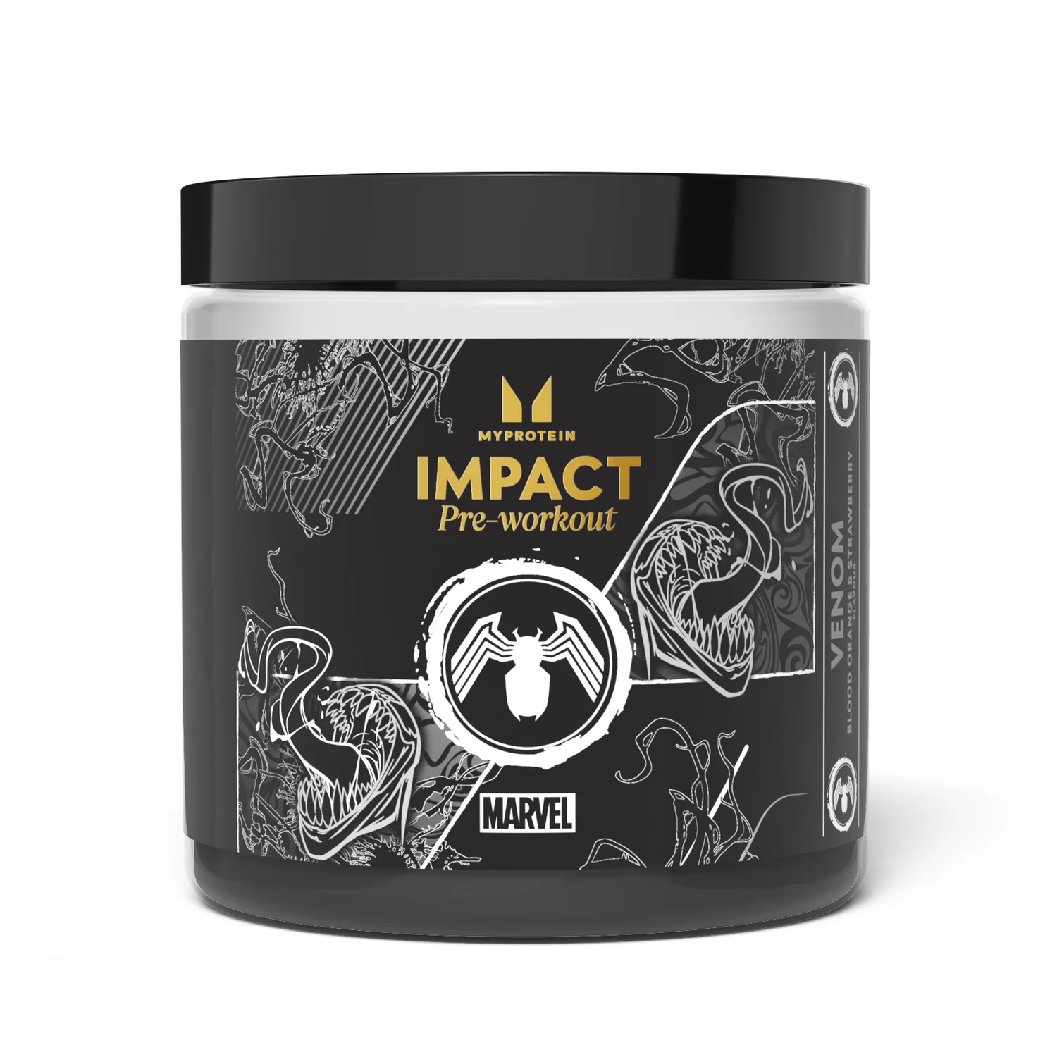 Impact pre entrainement venom orange sanguine fraise