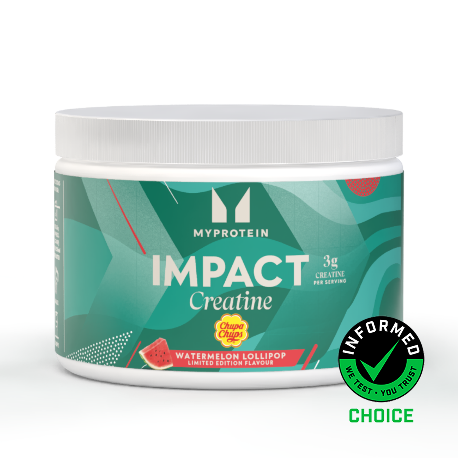 Impact creatine saveur chupa chups a la pasteque