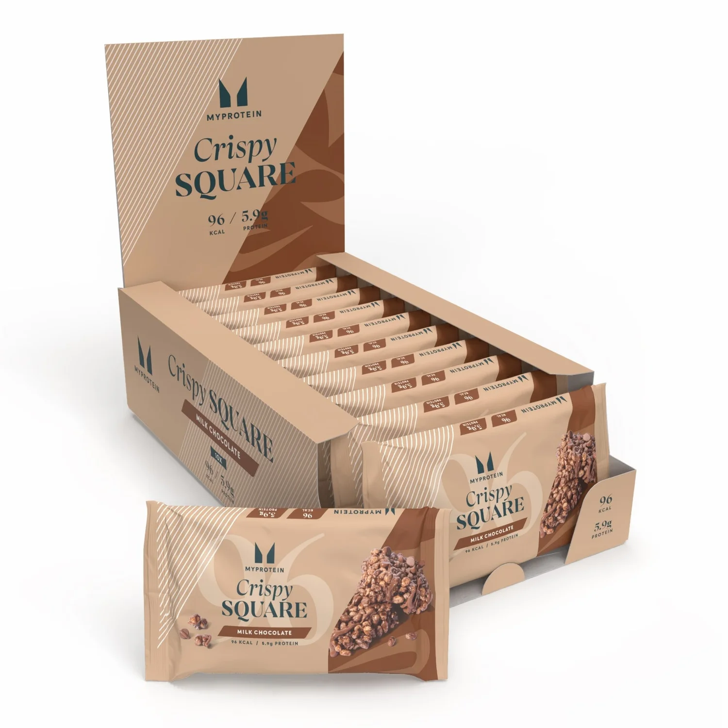 Crispy Square Protein Snack