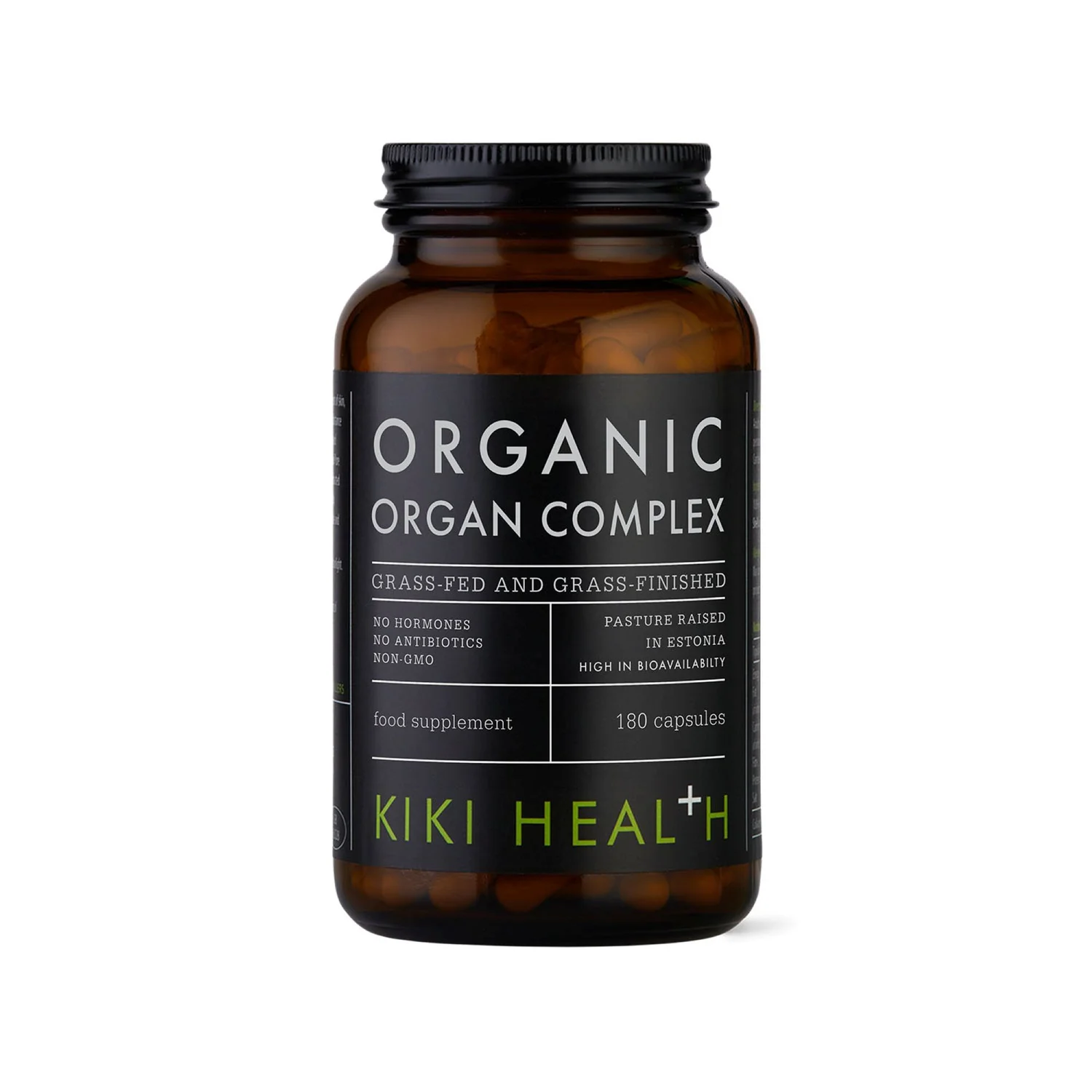 KIKI Health Organic Beef Organ Complex - 180 Vegicaps KIKI Health Organic Beef Organ Complex - 180 Vegicaps