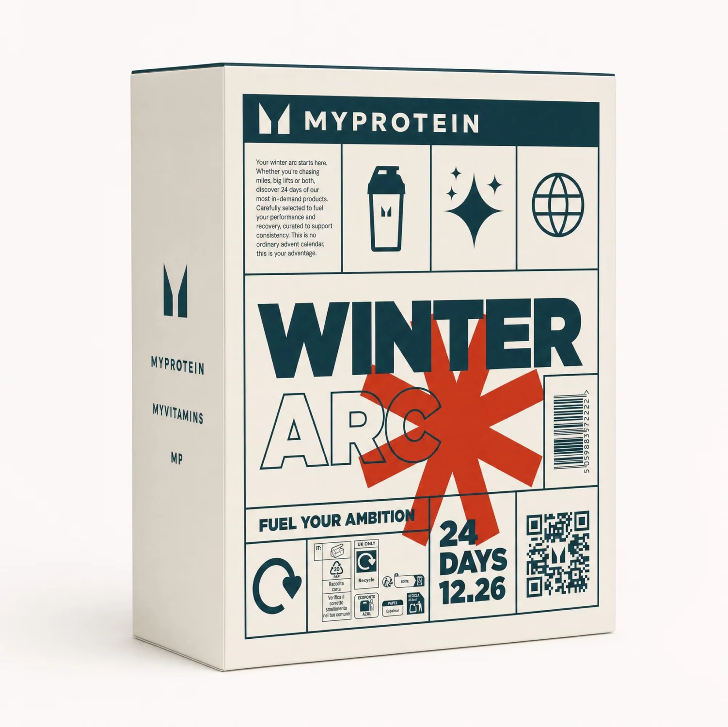Myprotein Adventný kalendár 2026