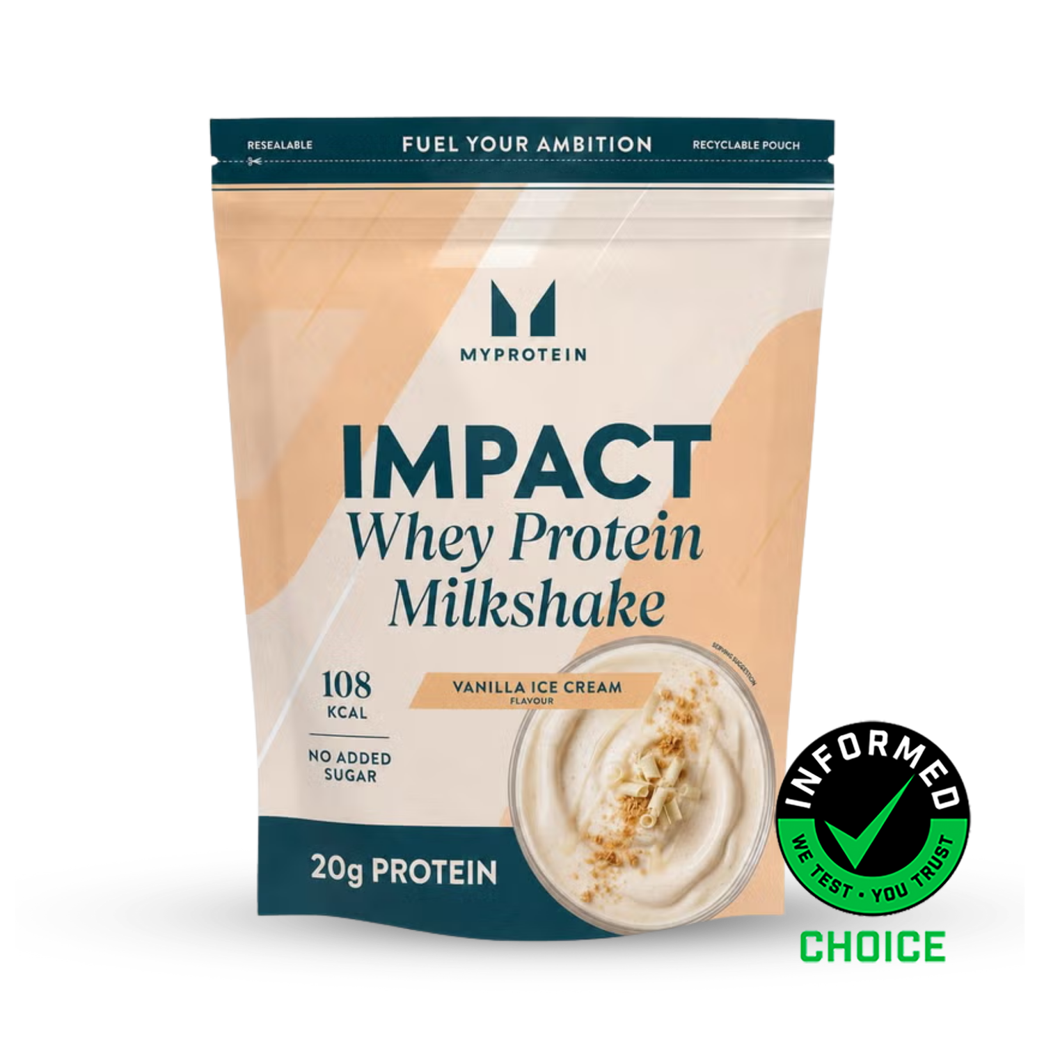 Impact Whey Protein Milkshake