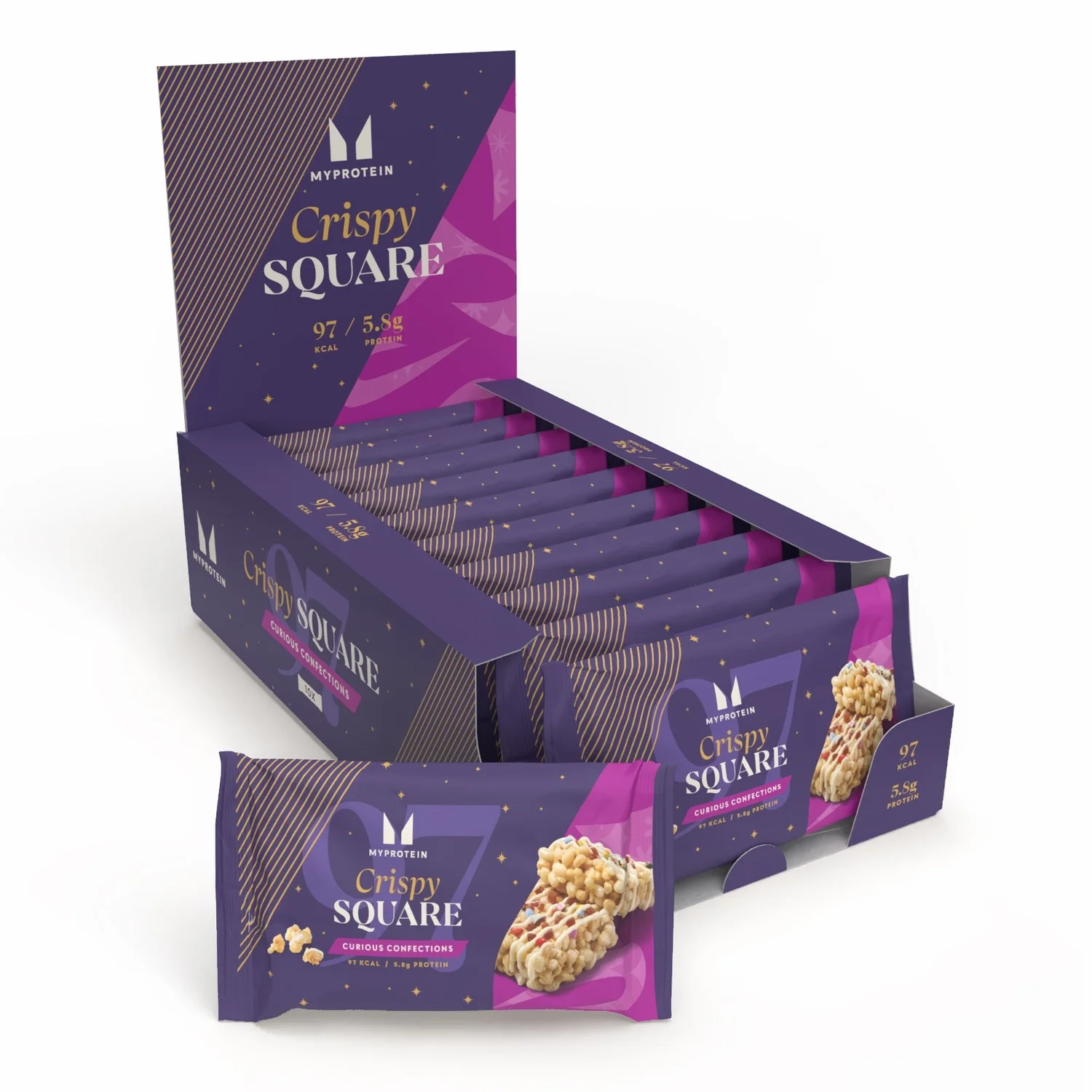 Crispy Square Protein Snack