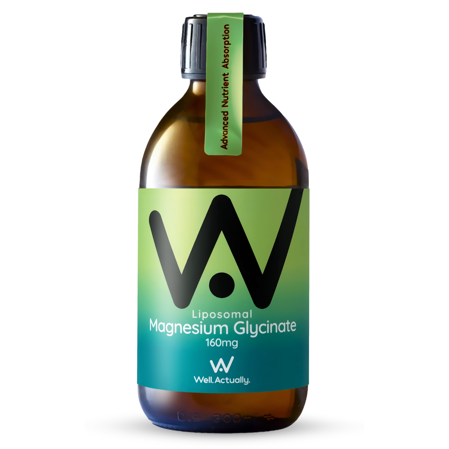 Well.Actually. Liposomal Magnesium Glycinate - Lime & Blacberry Well.Actually. Liposomal Magnesium Glycinate - Lime & Blacberry