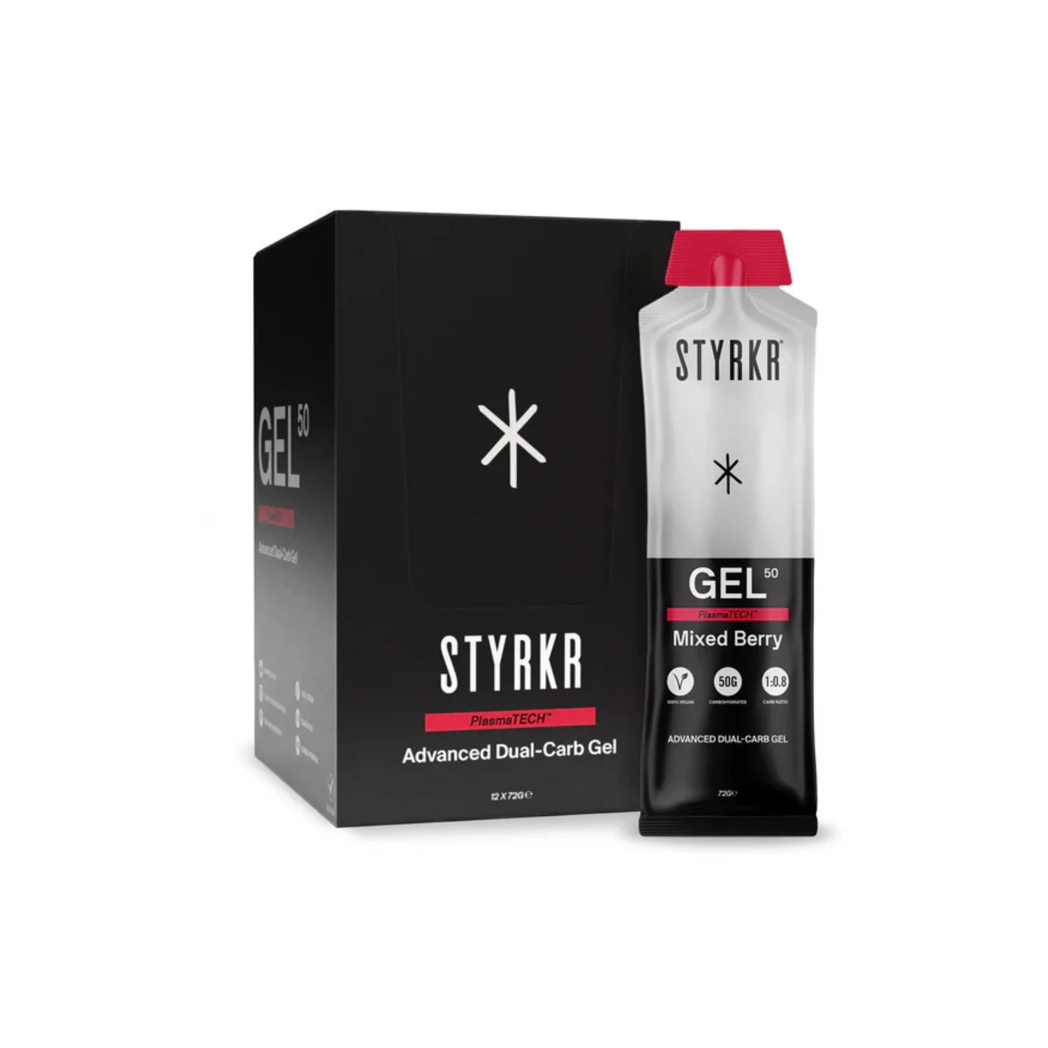 STYRKR Gel50 Dual-Carb Energy Gel